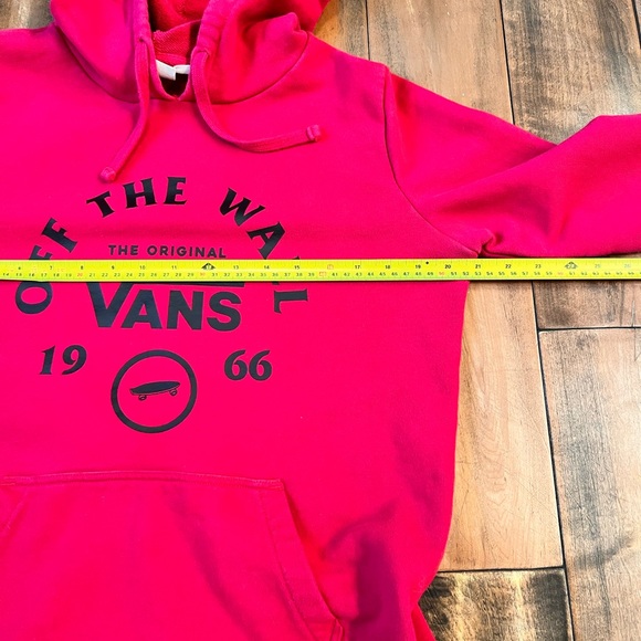 Vans Attendance Pink Hooded Sweatshirt - Size Medium - Picture 11 of 11